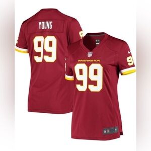NEW - Women's Nike Chase Young Washington Football Team Player Game Jersey